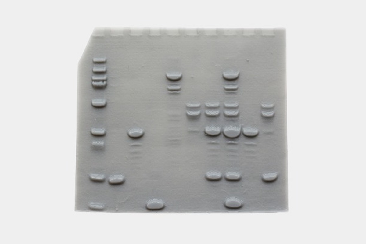 Photo d'un lithophane.